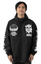 OBEY (オベイ) ナイロンジャケット ウィンドブレーカー マウンテンパーカー Bad Behavior Jacket Black