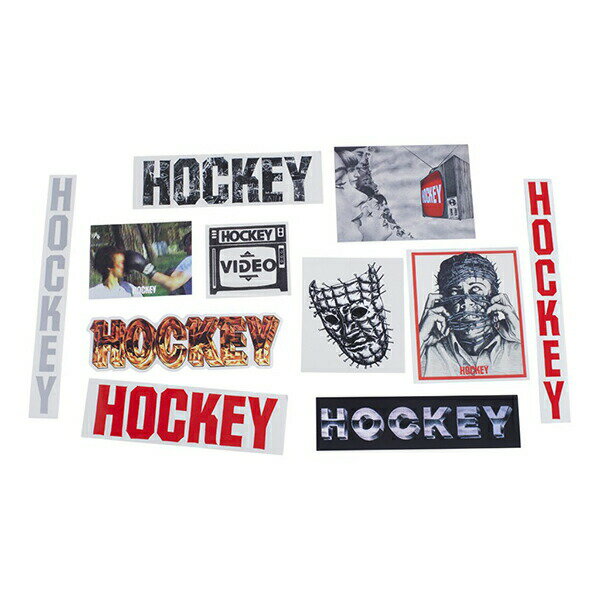 Hockey Skateboards (ホッケー) ステッカー シール 11種ワンセット Hockey Sticker Pack 2 スケボー SKATE SK8 スケートボード 1