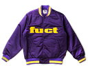 fuct (ファクト) US スタジャン ジャケット スタジアムジャンパー STADIUM JACKET PURPLE