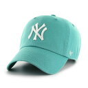 ’47 (フォーティセブン) FORTYSEVEN ヤンキース (ニューヨーク) キャップ Yankees ’47 CLEAN UP Lagoon Blue MLB メジャーリーグ ベースボール