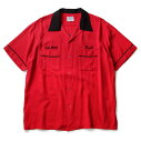 fuct (ファクト) ボーリングシャツ DEVIL BOWLING SHIRT RED