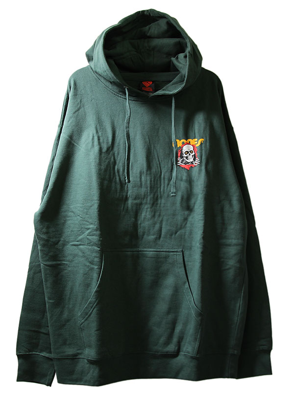 Powell Peralta (パウエル・ペラルタ) パーカー プルオーバー Ripper Pullover Hoodie Alpine Green 覗きボーンズ スケボー SKATE SK8 スケートボード