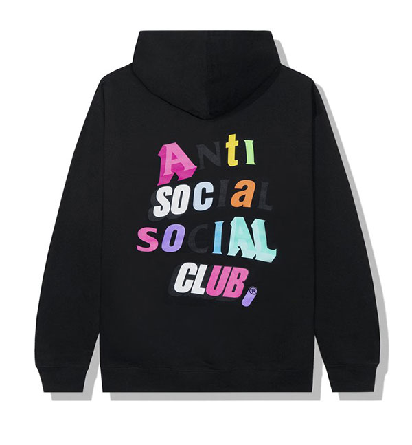 AntiSocialSocialClub (アンチソーシャルソーシャルクラブ) パーカー プルオーバー ASSC The Real Me Black Hoodie