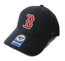 ’47 (フォーティセブン) FORTYSEVEN キッズ 子供 レッドソックス キャップ 帽子 Red Sox Home Kids ’47 MVP Navy メジャーリーグ ベースボール