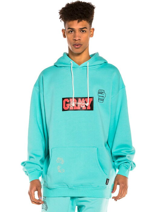 GRIMEY / GRMY (グライミー) パーカー プルオーバー Day Dreamer Hoodie Blue Spring 22 (GCH524)