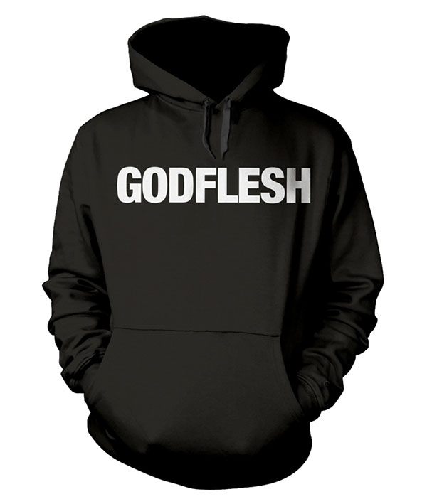 Godflesh (ゴッドフレッシュ) パーカー プルオーバー Godflesh "Decline & Fall" Pullover Hoodie Black (The Earache Records) Industrial Metal Punk dubstep インダストリアル メタル ダブステップ (B)