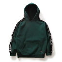 Fuct (t@Ng) p[J[ vI[o[ OG LOGO RIBBED HOODIE GREEN