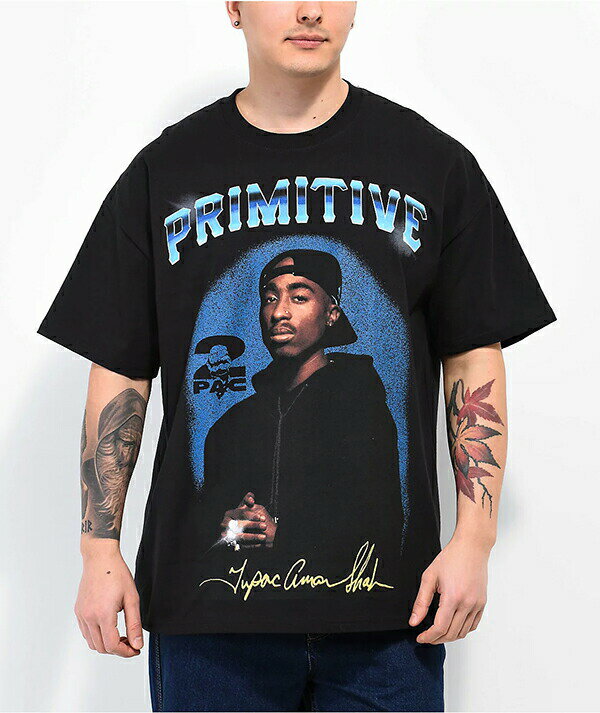 PRIMITIVE SKATEBOARDING × TUPAC (プリミテ