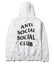 AntiSocialSocialClub (A`\[V\[VNu) p[J[ vI[o[ Masochism Hoodie White