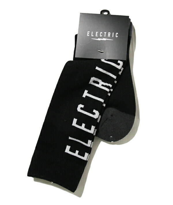 ELECTRIC (GNgbN) nC\bNX C UNDER VOLT SOCKS BLACK (E23A10)