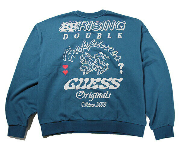 楽天市場】GUESS(素材(生地・毛糸)スウェット)(トップス 楽天市場】GUESS(素材(生地・毛糸)スウェット)(トップス