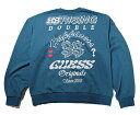 GUESS ~ 88RISING (QX) g[i[ MEN'S CREWNECK DARK BLUE