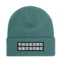 Fucking Awesome (ファッキンオーサム) ニットキャップ ビーニー 帽子 Hydra Cuff Beanie Teal スケボー SKATE SK8 スケートボード