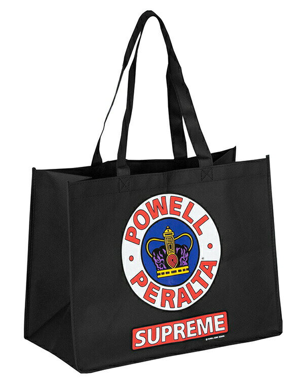 Powell Peralta (ѥ롦ڥ륿) Хå ȡȥХå Х Supreme Non-Woven Shopping Bag - Black 12