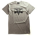 Thrasher (XbV[) US TVc Skategoat T-Shirt Grey XP{[ SKATE SK8 XP[g{[h