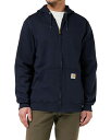 カーハート ジップアップパーカー メンズ CARHARTT (カーハート) US 無地 パーカー フードジップ (K122) Loose Fit Midwaight Full Zip Sweatshirt Navy