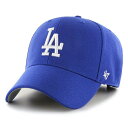 ’47 Brand (フォーティーセブン) ロサンゼルス ドジャース キャップ Dodgers ’47 MVP Royal ベースボールキャップ メジャーリーグ