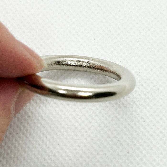 丸カン24mm3個【アウトレットM-09】わんこ丸カン S 24mm 3個セット シルバー 内傷 ...