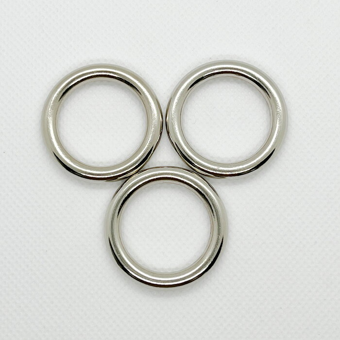 丸カン24mm3個【アウトレットM-09】わんこ丸カン S 24mm 3個セット シルバー 内傷 ...