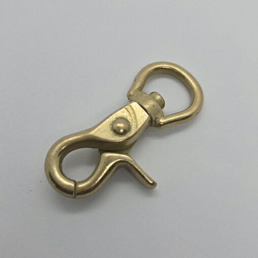 樂天商城 - ナスカン1個【アウトレットN-29】大レバーナスカン 17mm丸 BP 1個 真鍮艶消しメッキ ビンテージ風 古美 アンティーク調 訳あり 訳アリ 規格外 シミ 格安 大型犬 中型犬 耐荷重 にのきん