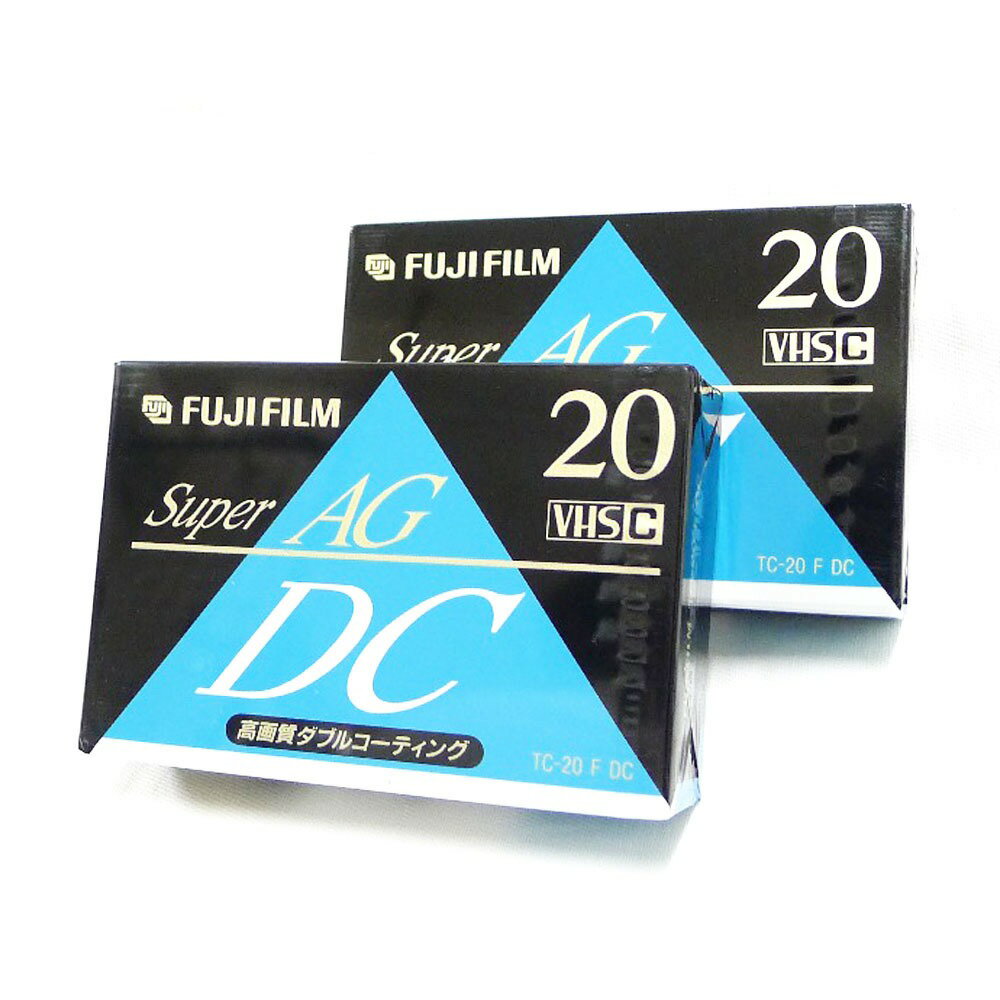 富士フイルム FUJI FILM VHS-Cテープ カメラアクセサリー super AG 20分 2 ...