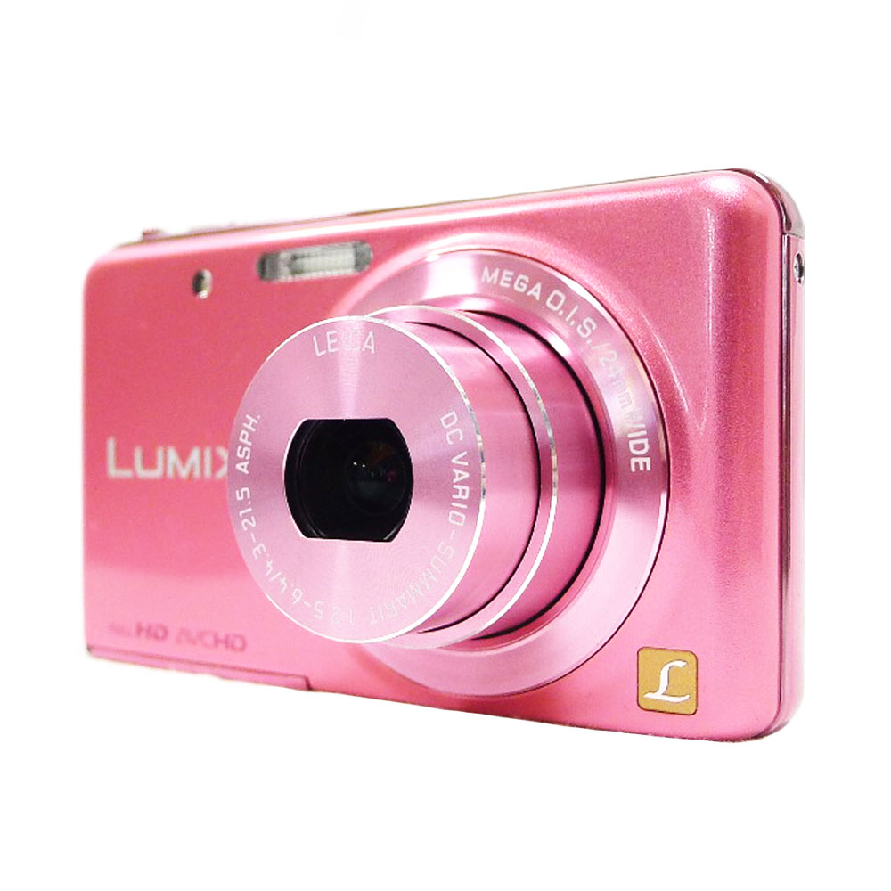 パナソニック Panasonic LUMIX デジタルカメラ DMC-FX80-P キャンディーピンク LUMIX ユニセックス【中古】Aランク