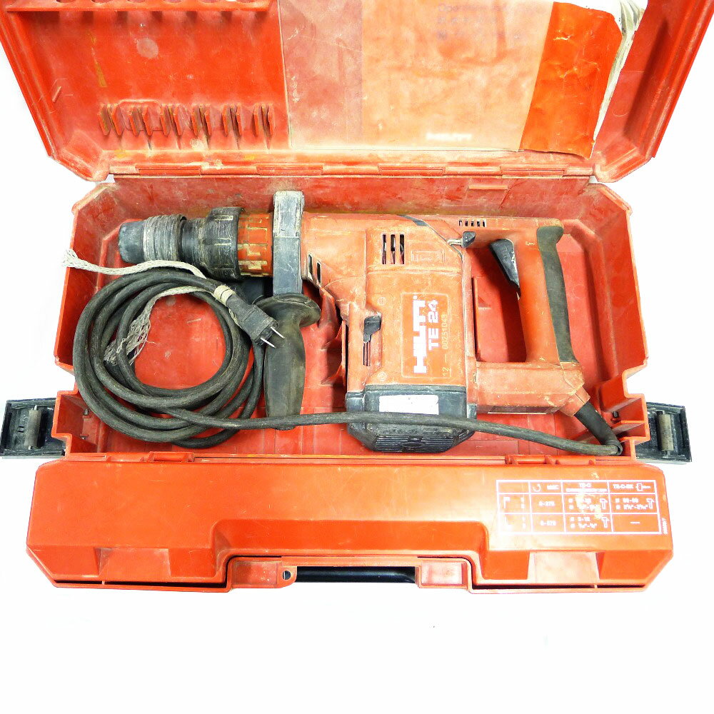 ヒルティ HILTI ハンマドリル ハンマドリル （ケース付き） TE24 Hammer drill【中古】B-ランク