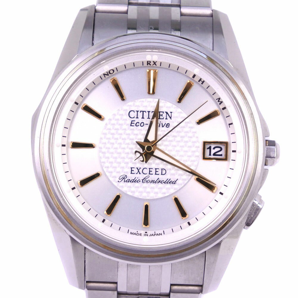 シチズン CITIZEN エコドライブ 腕時計 エクシード H111-T011381 EBG74-2 ...