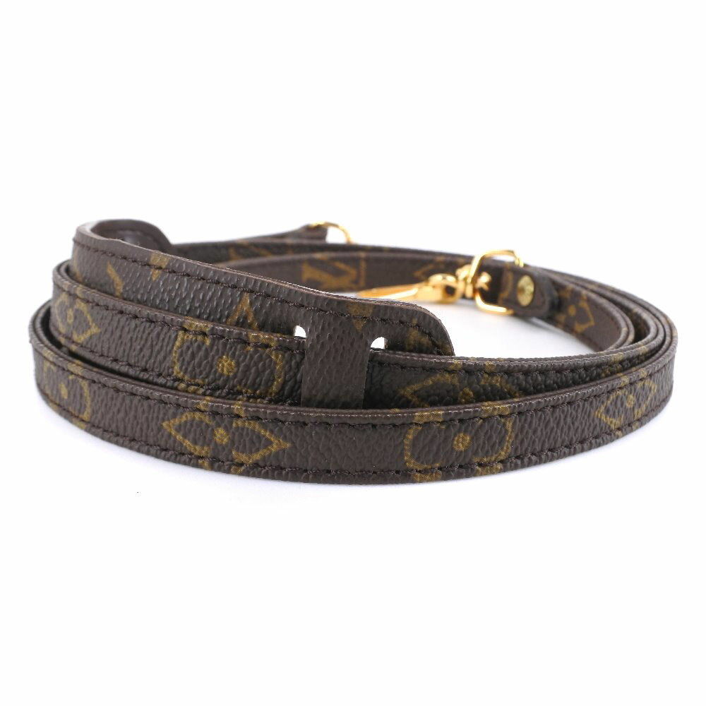 ルイ・ヴィトン LOUIS VUITTON 旧型ショルダーストラップ ショルダーストラップ モノグラムキャンバス 茶 Old shoulder strap ユニセックス【中古】Aランク