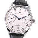 アイダブリューシー シャフハウゼン IWC ポルトギーゼ 腕時計 7DAYS IW500107 ステ ...