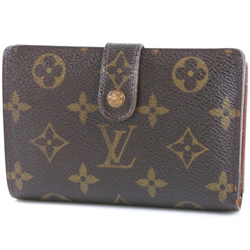 【店内10〜50%OFF★6/11(木)01:59まで!楽天スーパーセール】【LOUIS VUITTON】ルイ・ヴィトン ポルトモネ・ビエ ヴィエノワ がま口財布 M61663 モノグラムキャンバス レディース 二つ折り財布【中古】B-ランク