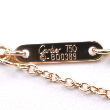 【CARTIER】カルティエ Cハート B7008400 K18ピンクゴールド×ダイヤモンド レディース ネックレス【中古】SAランク