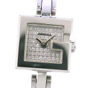 【10%OFF-セール対象商品】グッチ GUCCI 腕時計 102 ステンレススチール×サテン クオーツ シルバー文字盤 レディース【中古】