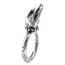 【10%OFF-セール対象商品】グッチ GUCCI ANGER FOREST 14号 リング・指輪 シルバー シルバー 約12.8g ANGER FOREST ...