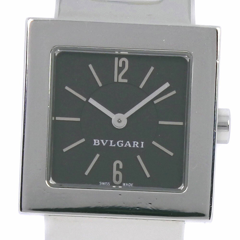 ブルガリ BVLGARI クアドラード 腕時計 SQ22SS ステンレススチール シルバー クオーツ ...