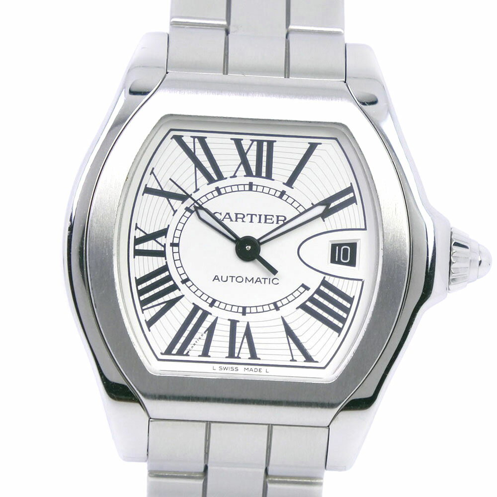 カルティエ CARTIER ロードスターLM 腕時計 W6206017 ステンレススチール 自動巻き ...