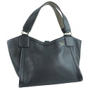 【10%OFF-セール対象商品】エーディーエムジェイ ADMJアクセソワ バッグ ハンドバッグ レザー グレー bag レディース【中古】A-ランク