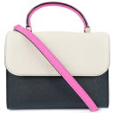 【Kate Spade】ケイトスペード 2WAYショルダー ミニ PXRU6191 レザー ピンク レディース ハンドバッグ【中古】A+ランク