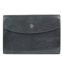 【HERMES】エルメス ドキュメント ケース ヴィンテージ リザード 黒 ユニセックス ポーチ【中古】