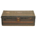 ルイ・ヴィトン LOUIS VUITTON マル クリエ トランク 希少/アンティーク 1888~1900年製造 ダミエキャンバス Marquerie ユニセッ...