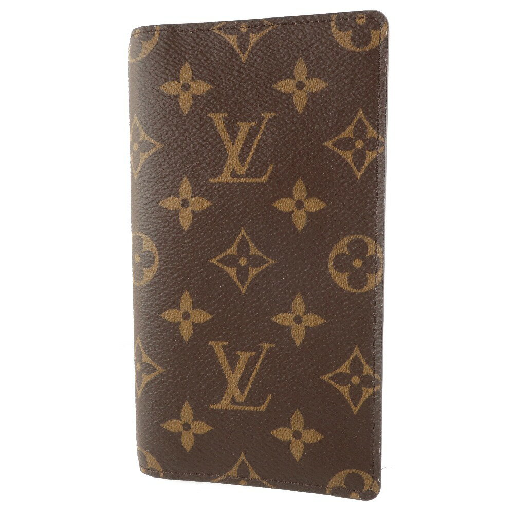 【LOUIS VUITTON】ルイ・ヴィトン アジェンダ ポッシュ R20503 モノグラムキャンバス 茶 ユニセックス 手帳カバー【中古】A+ランクのサムネイル