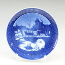 【10%OFF-セール対象商品】ロイヤルコペンハーゲン Royal Copenhagen 1999年イヤープレート 置物 オブジェ The Sleigh Rid...