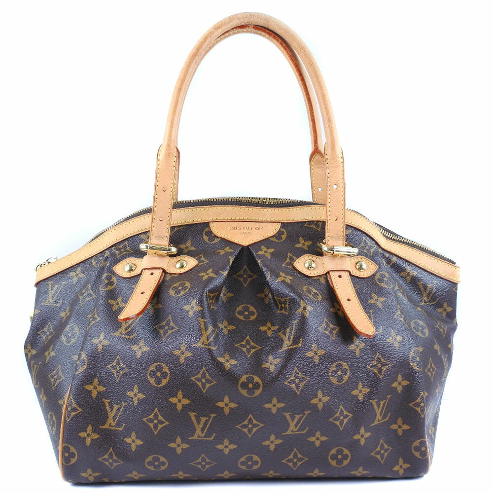 【スーパーセール10％OFF対象】ルイ・ヴィトン LOUIS VUITTON ティヴォリGM トートバッグ M40144 モノグラムキャンバス MB1018 ファスナー Tivoli GM レディース【中古】