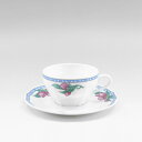 【10%OFF-セール対象商品】 リチャードジノリ Richard Ginori ピンクチューリップ 食器 カップ&ソーサー×1【中古】Aランク