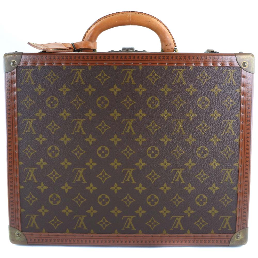 【スーパーセール10-50%OFF対象】【LOUIS VUITTON】ルイ・ヴィトン コトヴィル40 M21424 モノグラムキャンバス 茶 ユニセックス トランク【中古】