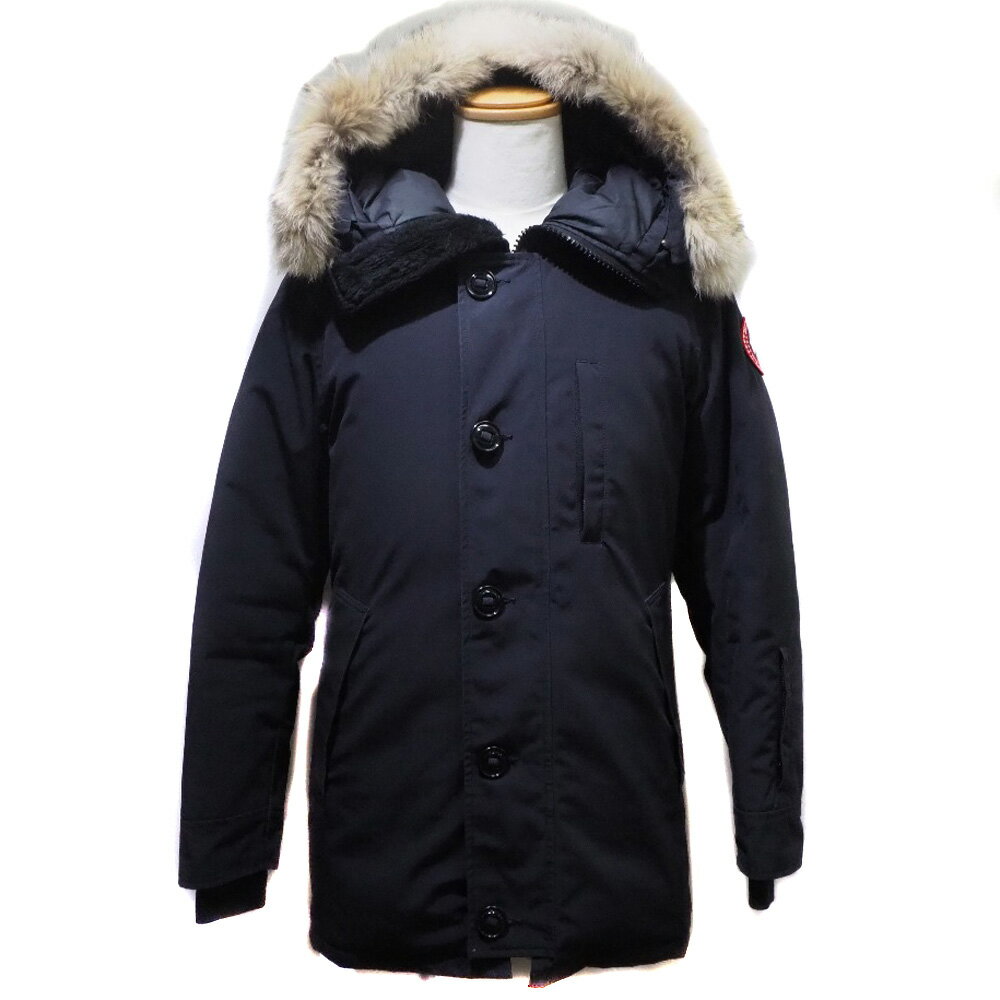 カナダグース CANADA GOOSE JASPER PARKA ダウンジャケット ジャスパー 68F8490 ポリエステル×ナイロン ネイビー JASPER PARKA ユニセックス【中古】