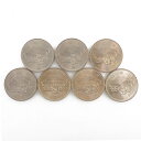 大蔵省 Ministry of Finance EXPO85 貨幣 記念硬貨 五百円 500円硬貨 7枚 EXPO85 _【中古】A+ランク