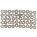 造幣局 Japan MINT 穴あき 50円玉 貨幣 No.17 50枚 Perforated 50 yen coin _【中古】