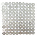 大蔵省 Ministry of Finance 穴あき 50円玉 貨幣 100枚 Perforated 50 yen coin _【中古】