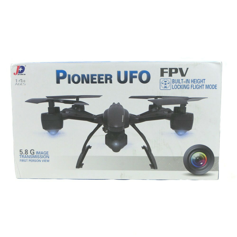 PIONEER UFO ドローン その他ホビー ブラック PIONEER UFO Drone _【未 ...